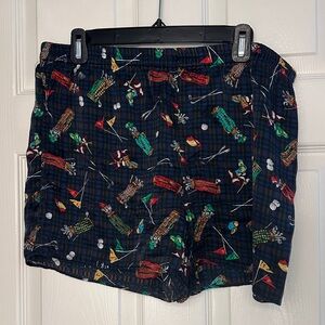 Men’s 100% Silk Golf Print Boxers